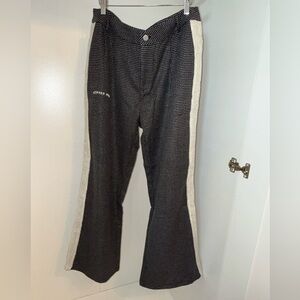 Men's Black and White Pants